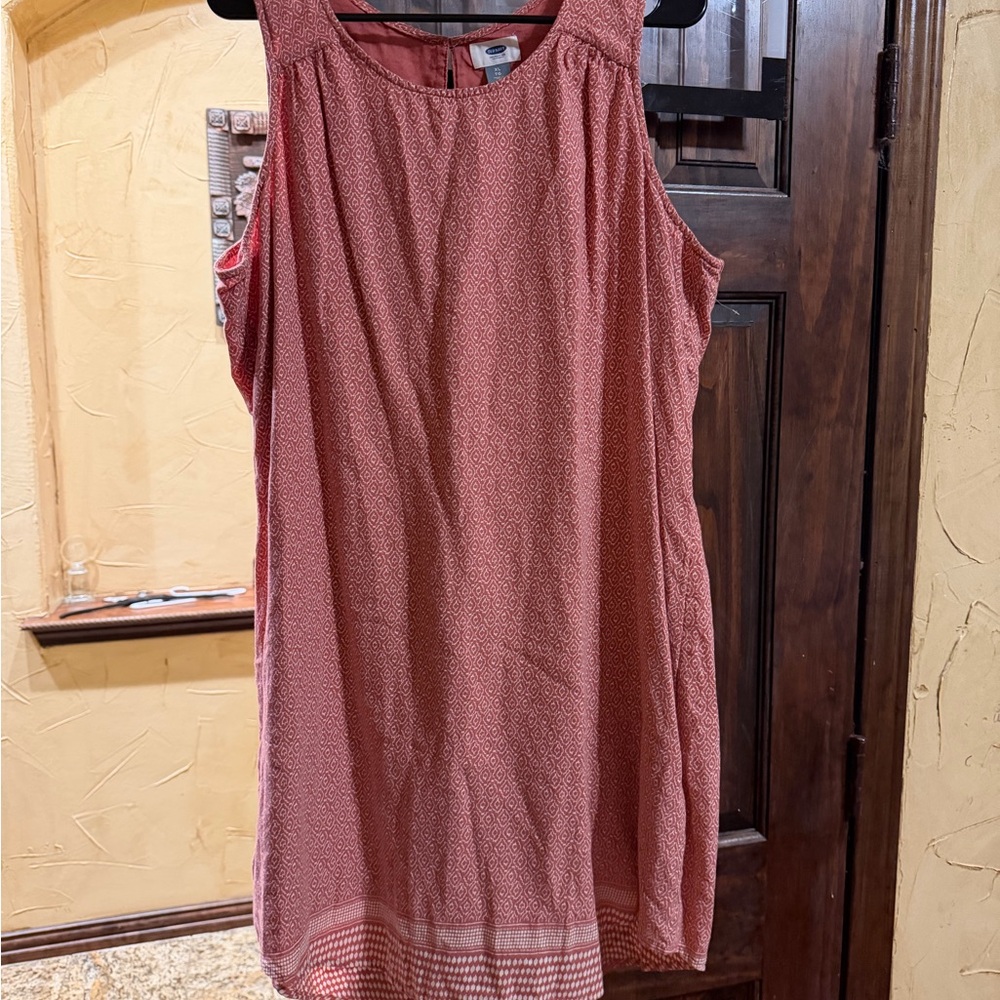 Old Navy Sleeveless Pink Mini Dress